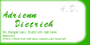 adrienn dietrich business card